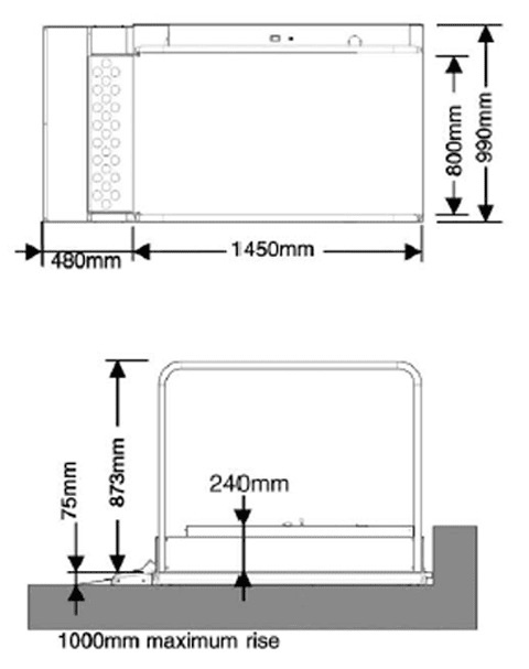 Wessex-Black-Chrome-step-lift