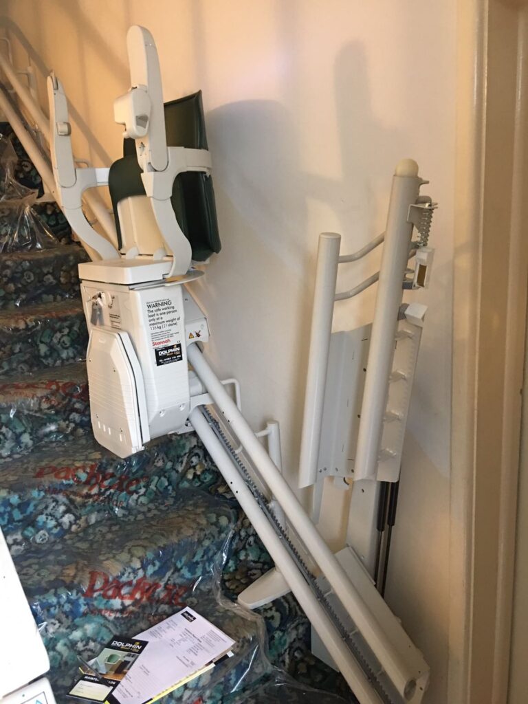 Exeter-stairlift-installation-fitting-by-Dolphin-Devon-Stannah