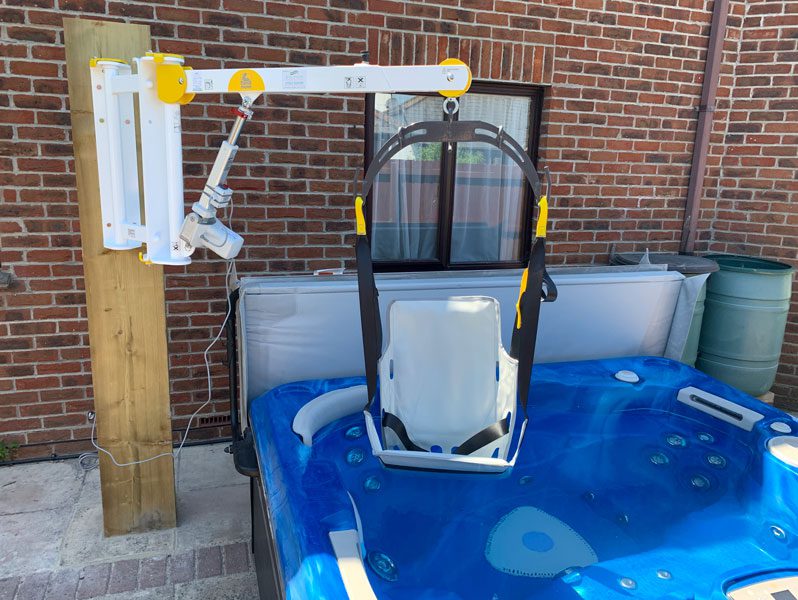 Pool-Hot tub Hoist-from-Dolphin-Mobility-Solutions