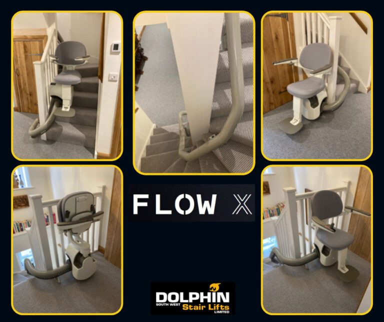 Flow X Stairlift Installation from Dolphin Devon